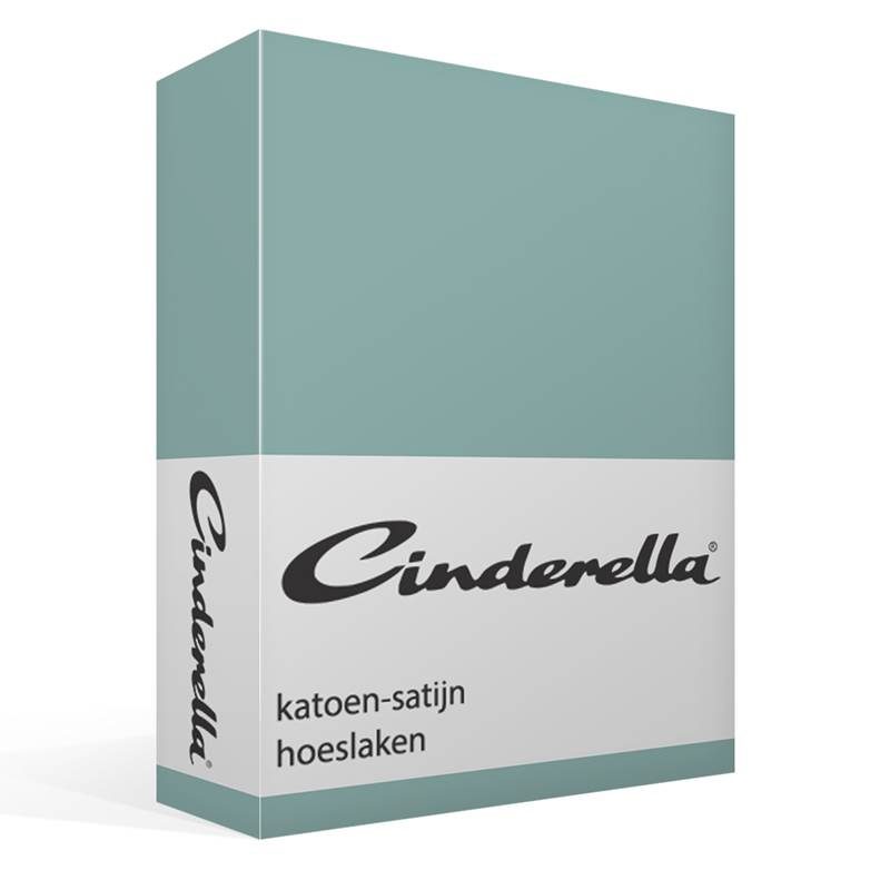 Cinderella katoen-satijn hoeslaken
