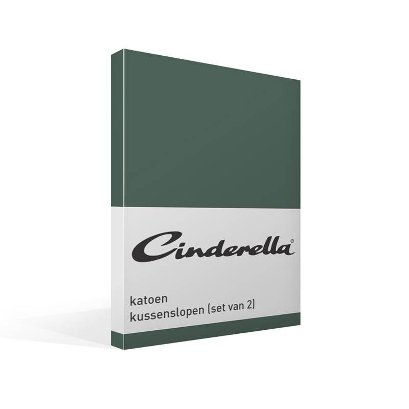 Cinderella katoen kussenslopen (set van 2)