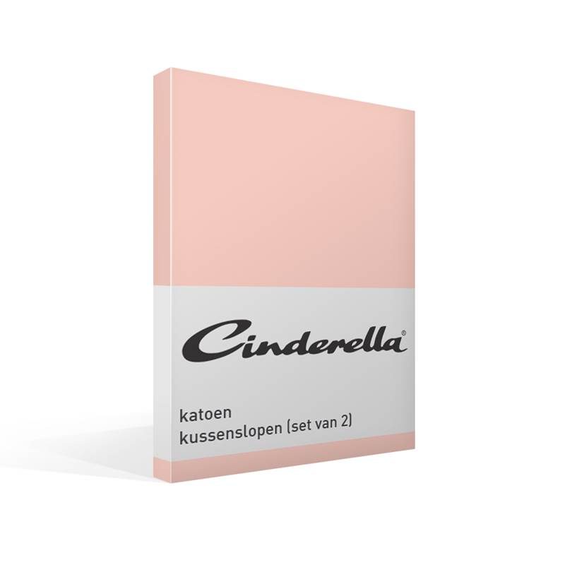 Cinderella katoen kussenslopen (set van 2)