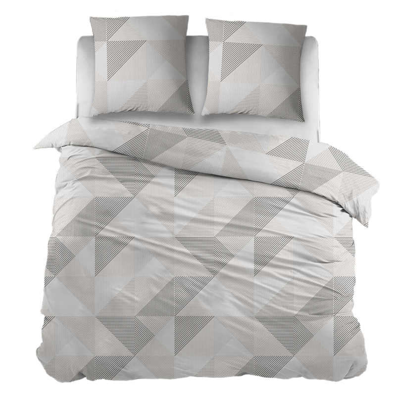 Snoozing Gusta flanel dekbedovertrek