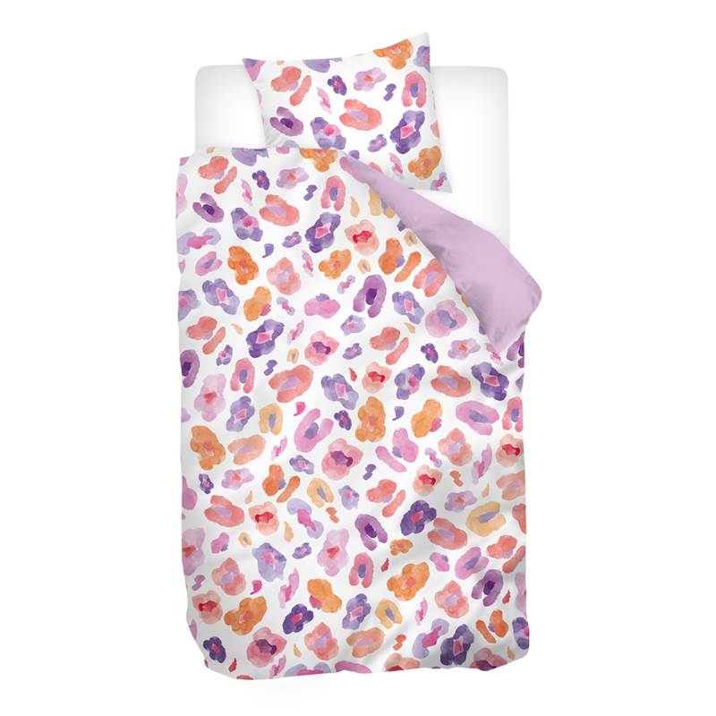 Snoozing Noraly flanel dekbedovertrek