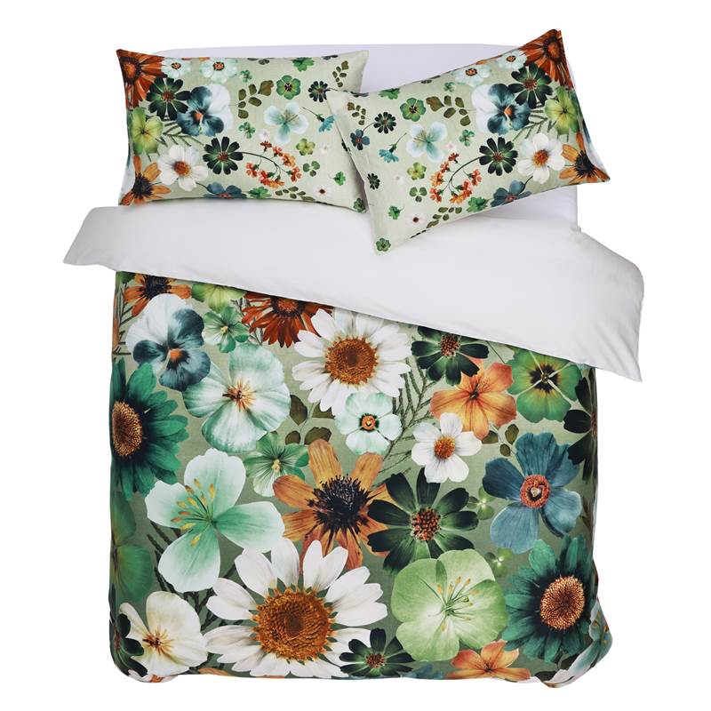 M.M Linen Flowerfield dekbedovertrek