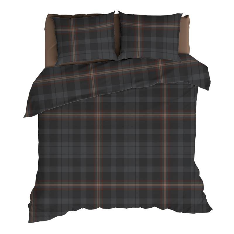 Romanette Bariloche flanel dekbedovertrek