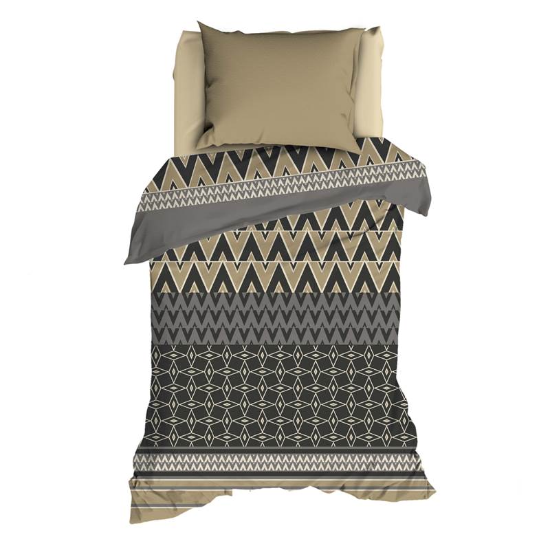 Romanette Chamonix flanel dekbedovertrek