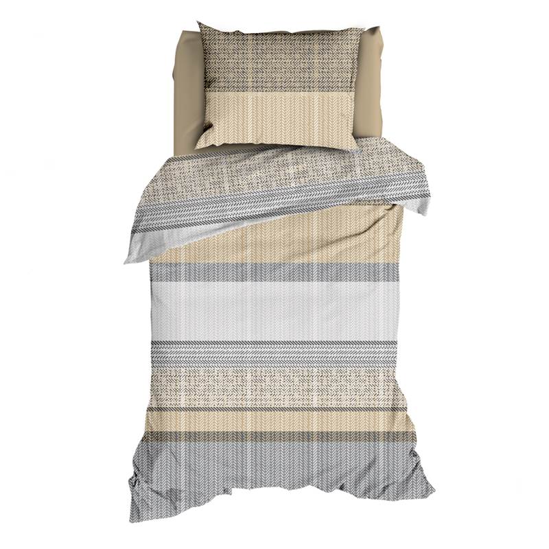 Romanette Cortina flanel dekbedovertrek