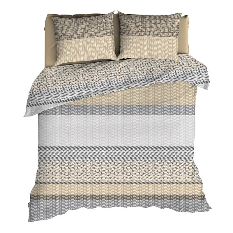 Romanette Cortina flanel dekbedovertrek