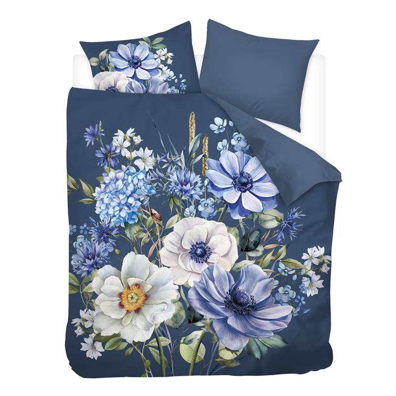 Snoozing Blue Garden dekbedovertrek