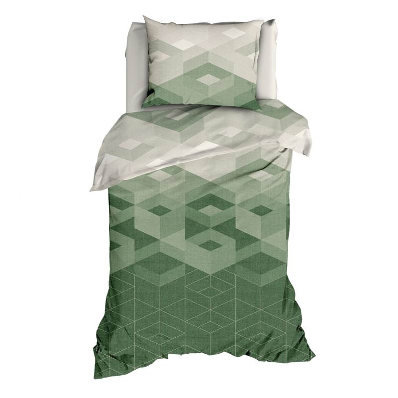 Romanette Wallis flanel dekbedovertrek