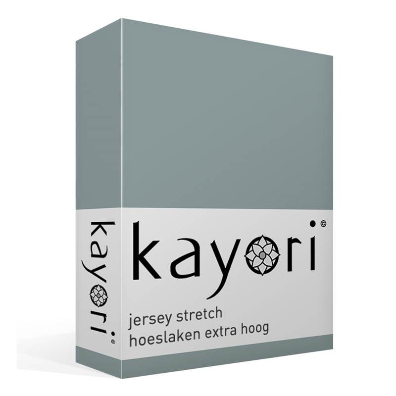 Kayori Shizu jersey stretch hoeslaken extra hoog
