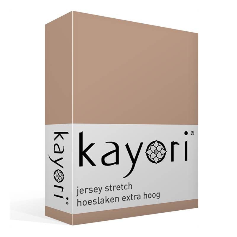 Kayori Shizu jersey stretch hoeslaken extra hoog