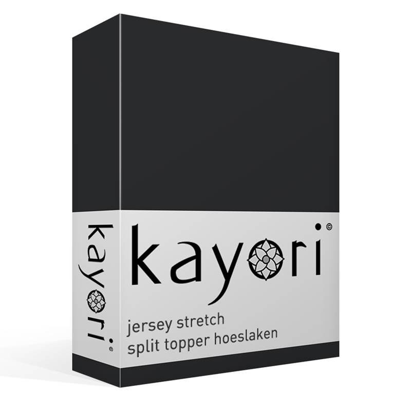 Kayori Shizu jersey stretch split-topper hoeslaken