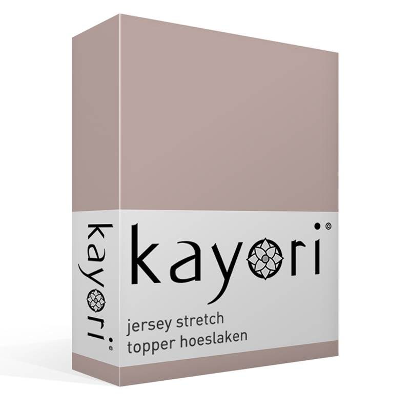 Kayori Shizu jersey stretch topper hoeslaken