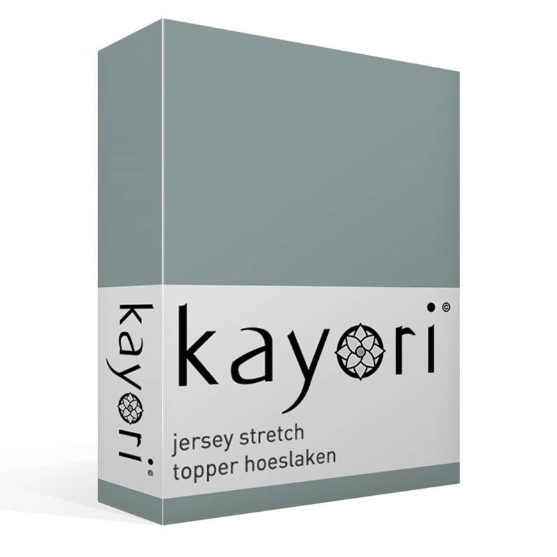 Kayori Shizu jersey stretch topper hoeslaken