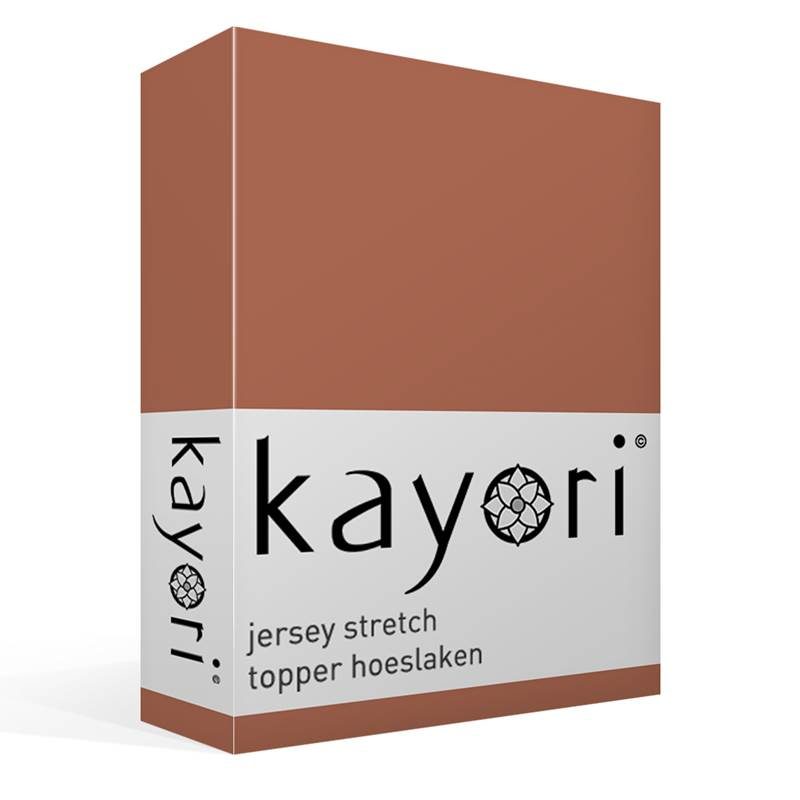 Kayori Shizu jersey stretch topper hoeslaken