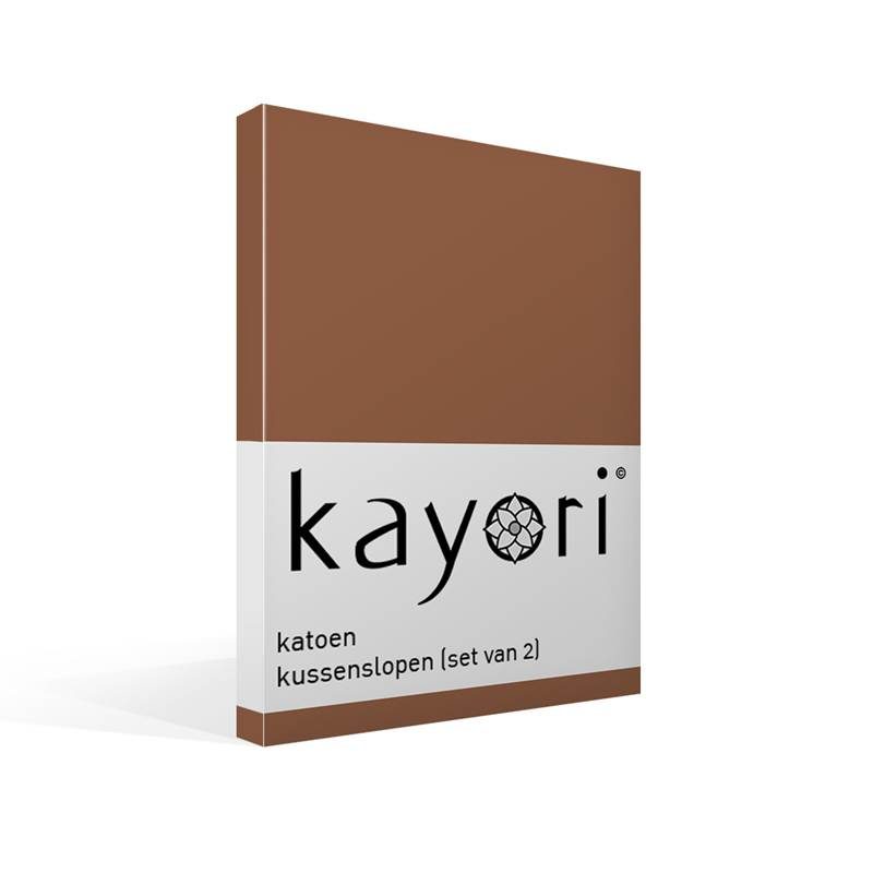 Kayori Kai katoen kussenslopen (set van 2)