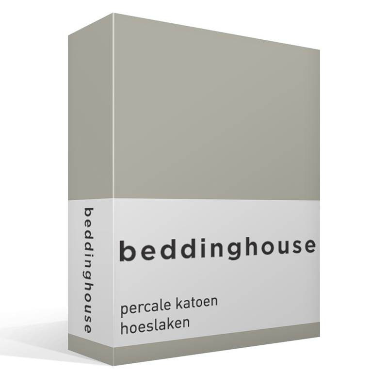 Beddinghouse percale katoen hoeslaken