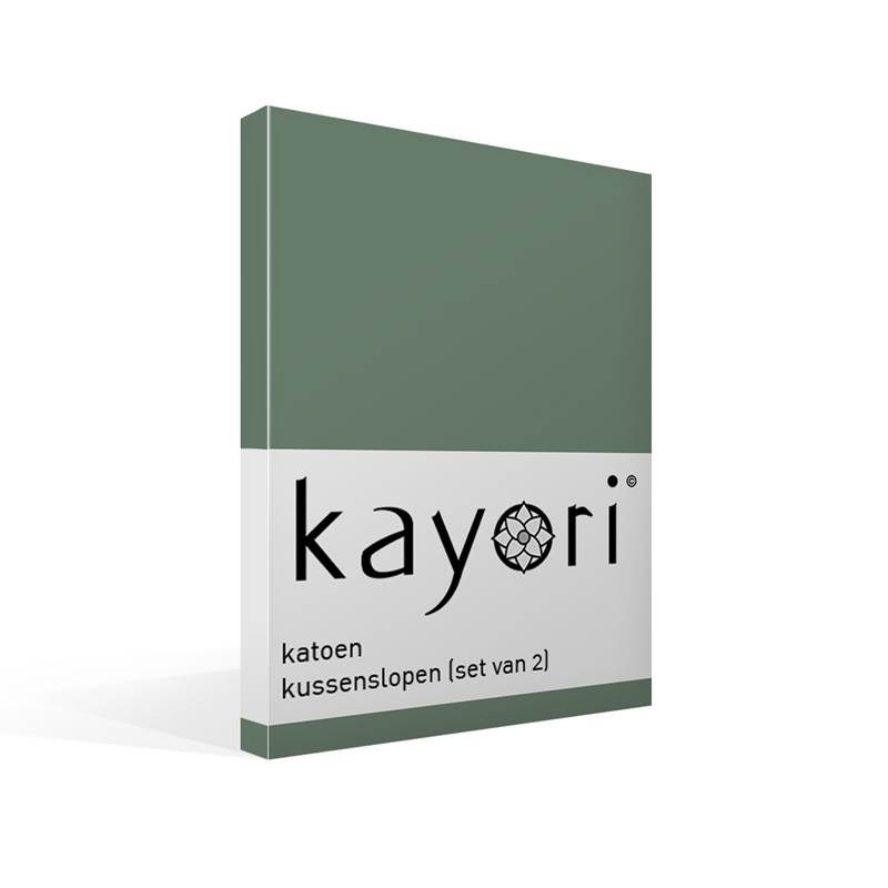 Kayori Kai katoen kussenslopen (set van 2)