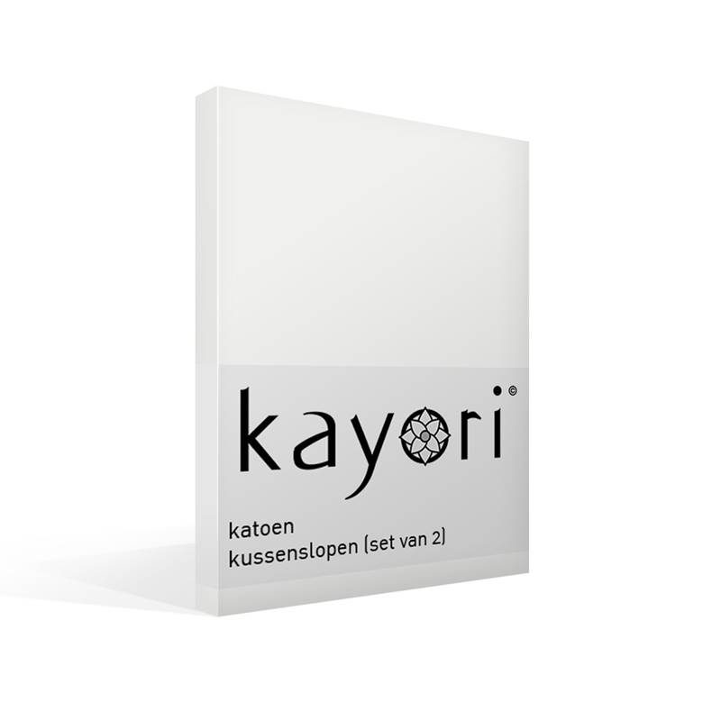 Kayori Kai katoen kussenslopen (set van 2)