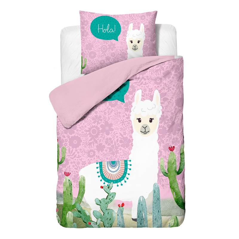 Little Monster Hola Lama dekbedovertrek
