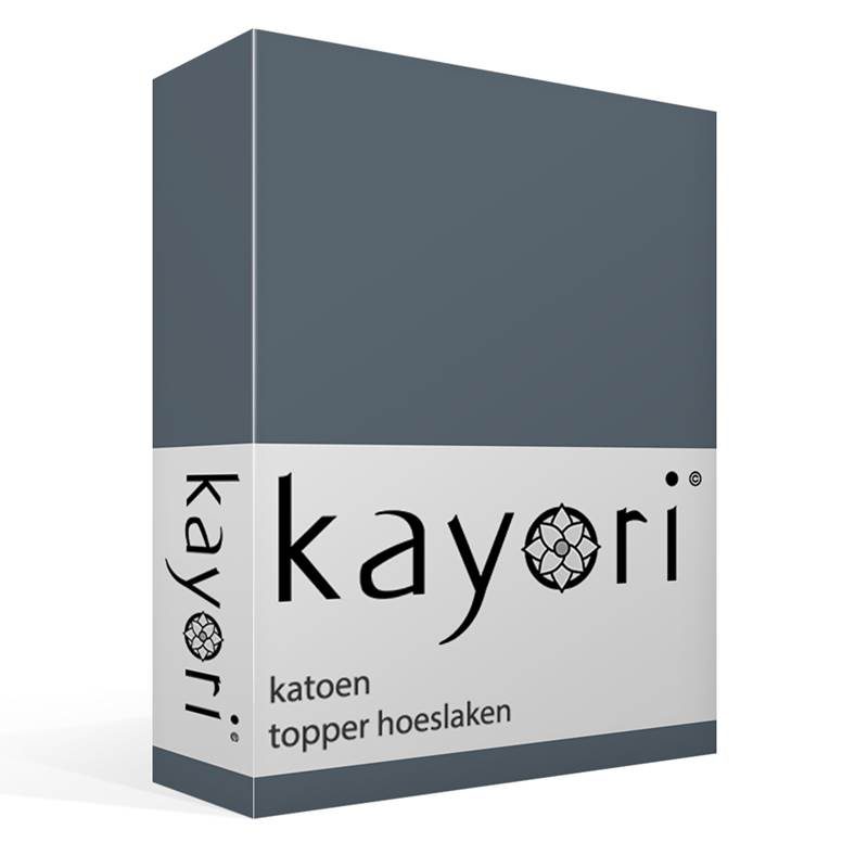 Kayori Kai katoen topper hoeslaken