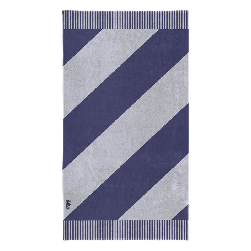 Seahorse Colorblock Stripe strandlaken