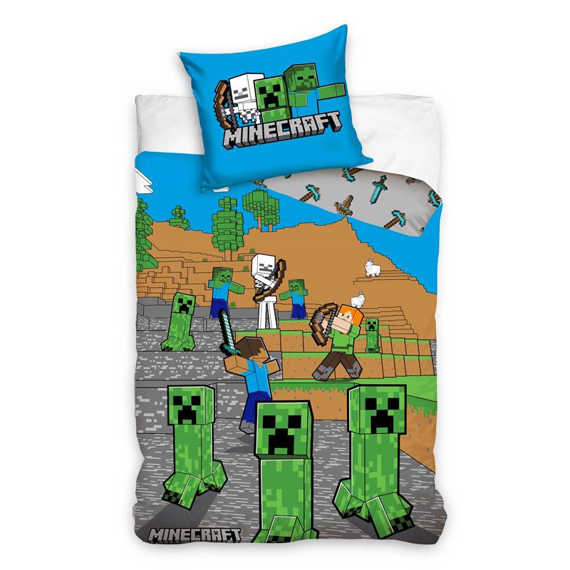 Minecraft dekbedovertrek
