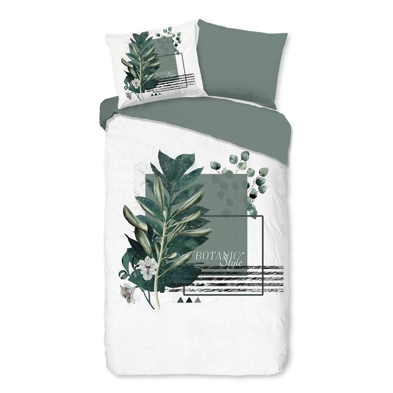 Pure Green Boho dekbedovertrek
