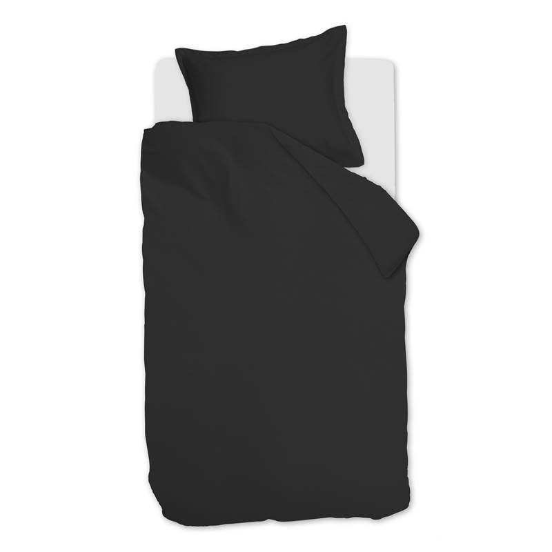 Snoozing Satin Uni dekbedovertrek