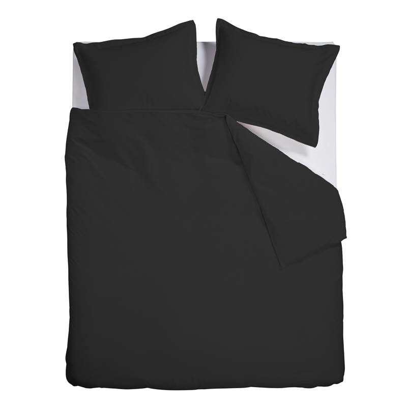 Snoozing Satin Uni dekbedovertrek