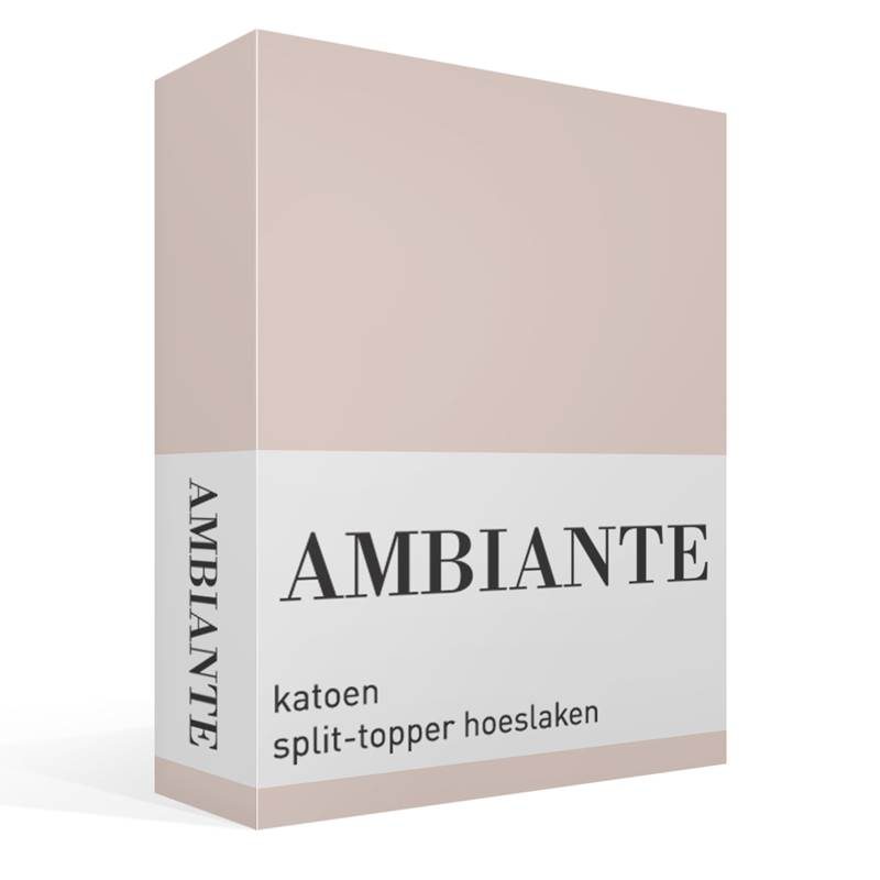 Ambiante Cotton Uni split-topper hoeslaken