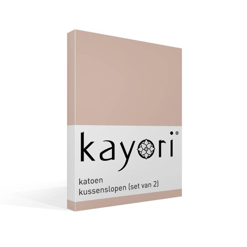 Kayori Kai katoen kussenslopen (set van 2)