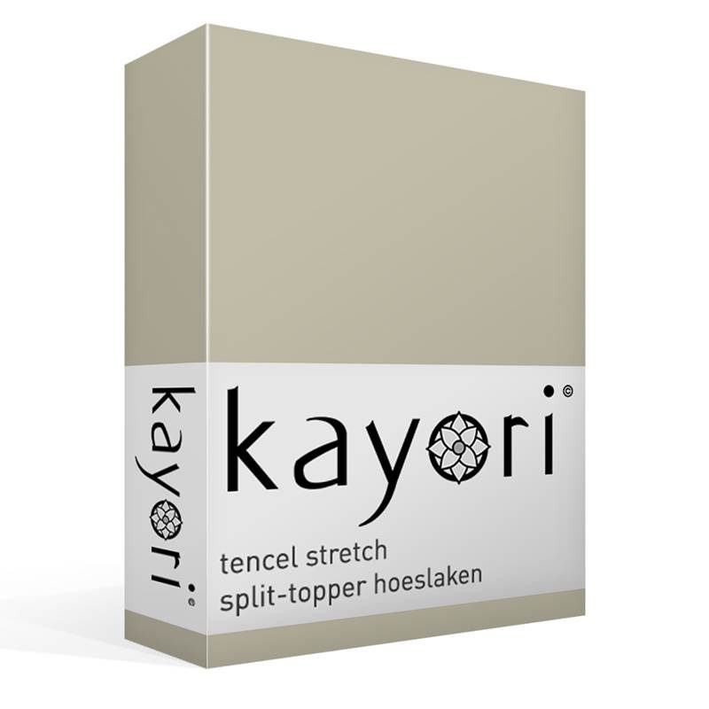 Kayori Sota tencel stretch split-topper hoeslaken
