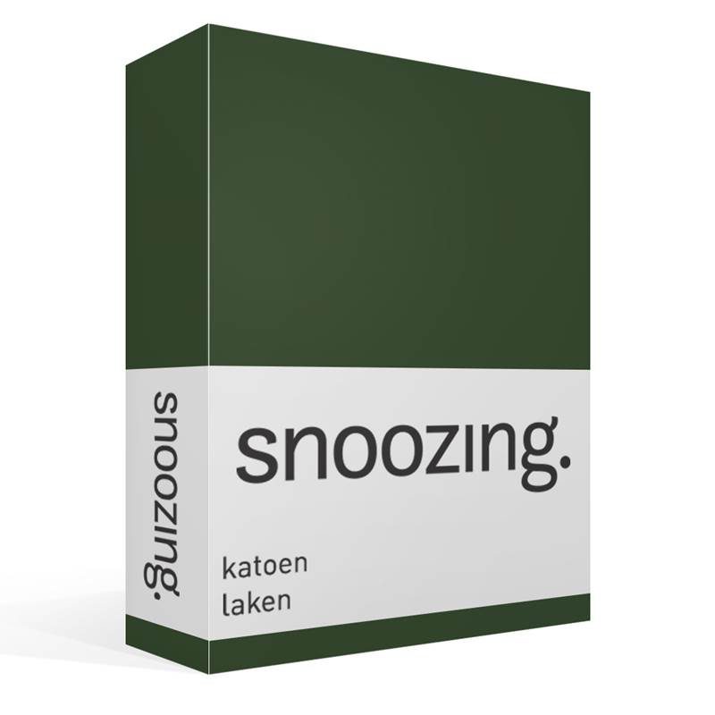Snoozing katoen laken