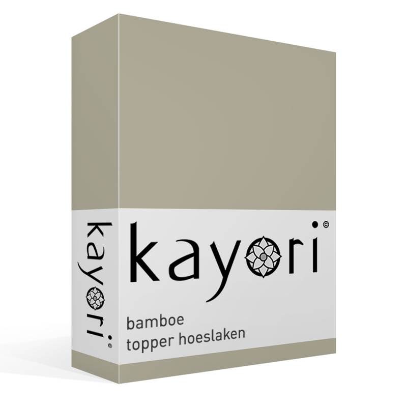 Kayori Simba bamboe topper hoeslaken