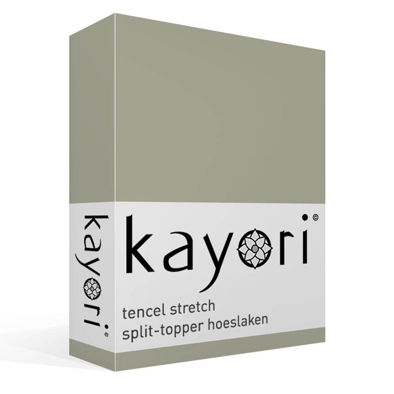 Kayori Sota Tencel stretch split-topper hoeslaken