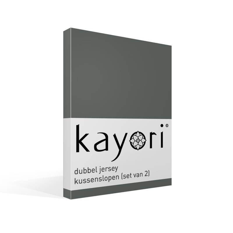 Kayori Saiko dubbel jersey kussenslopen (set van 2)