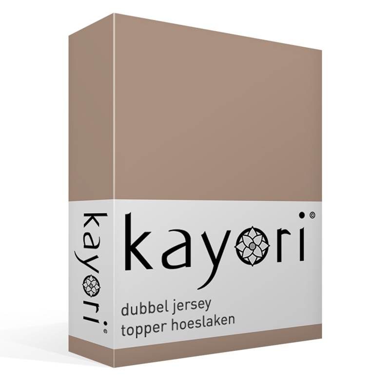 Kayori Saiko dubbel jersey topper hoeslaken