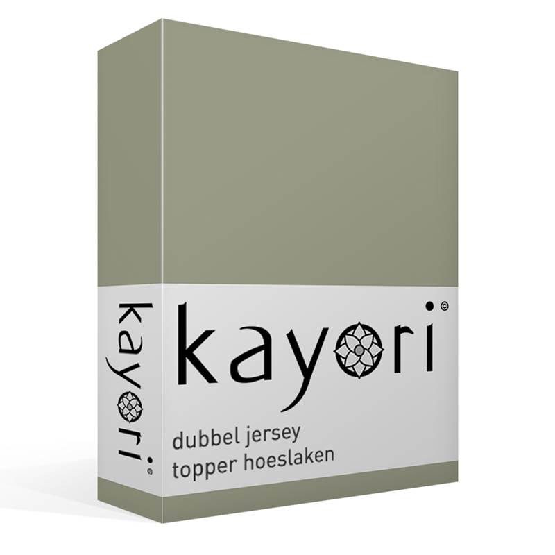 Kayori Saiko dubbel jersey topper hoeslaken