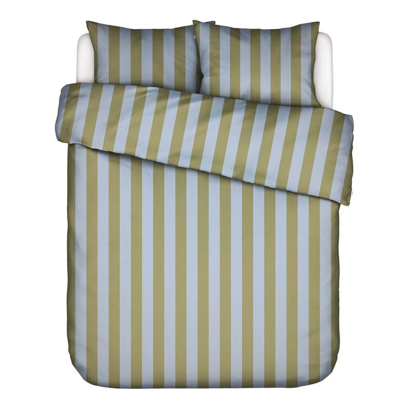 Essenza Minte Stripe dekbedovertrek