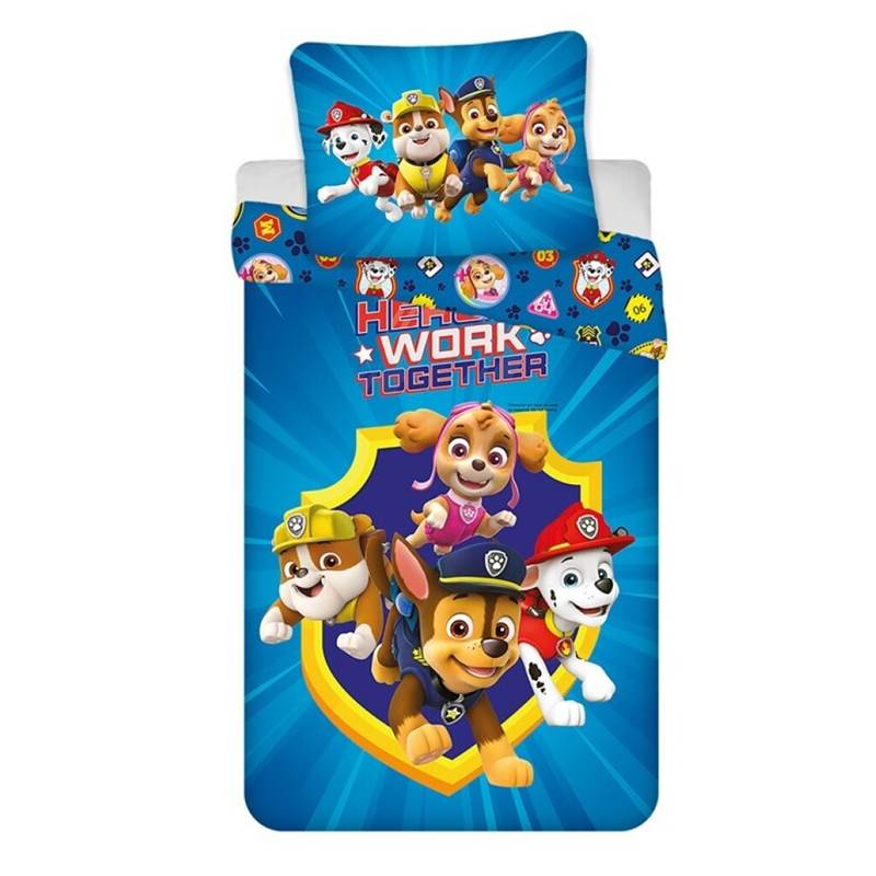 Paw Patrol dekbedovertrek