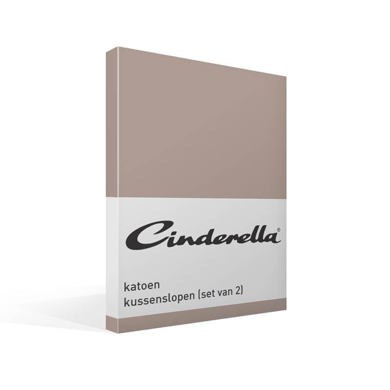 Cinderella katoen kussenslopen (set van 2)