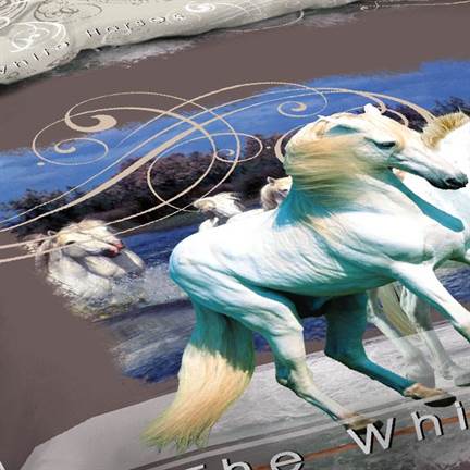 The White Horses dekbedovertrek