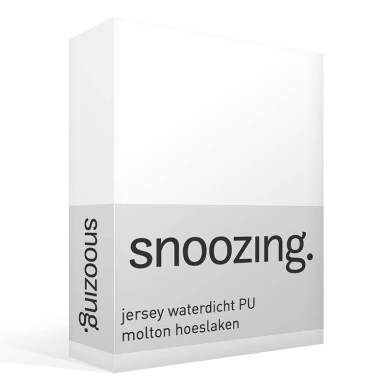 Snoozing jersey waterdicht PU molton hoeslaken