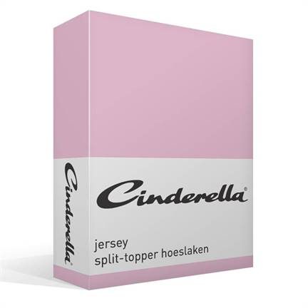 Cinderella jersey split-topper hoeslaken