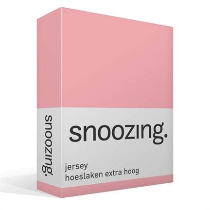 Snoozing jersey hoeslaken extra hoog