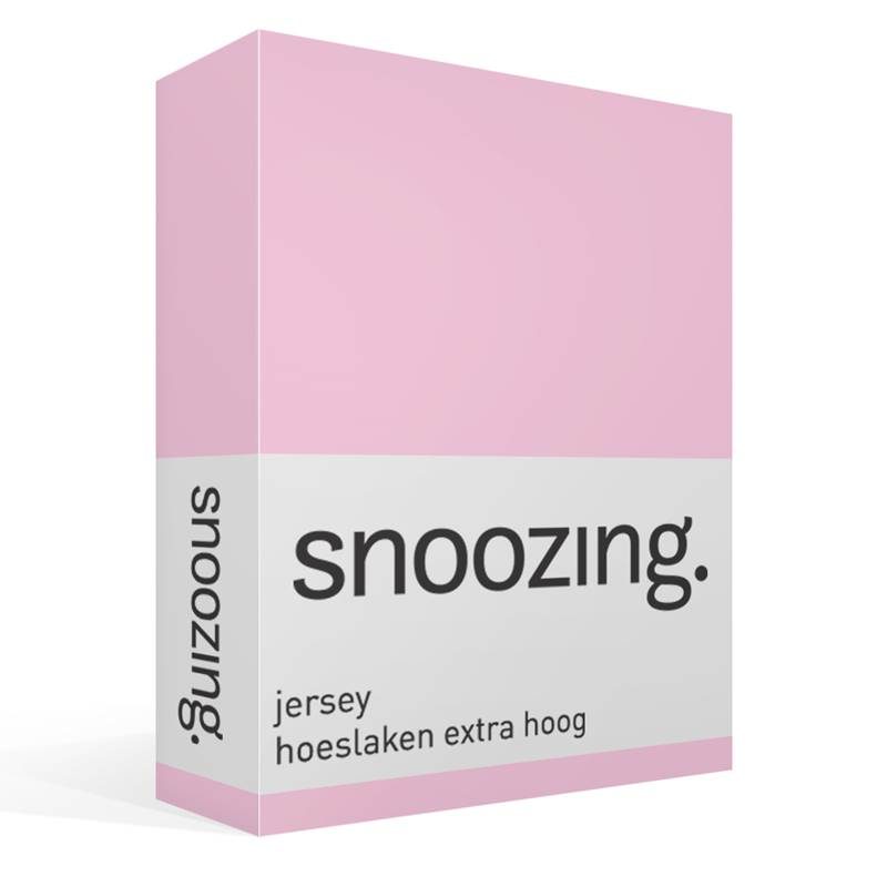 Snoozing jersey hoeslaken extra hoog