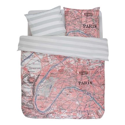 Covers & Co Paris Citymap dekbedovertrek