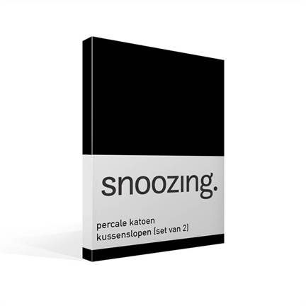 Snoozing Kussenslopen Set Van 2 - Percal Katoen 60x70 Cm | Geel, Zacht En Ademend