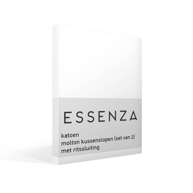 Essenza katoen molton kussensloop (set van 2)