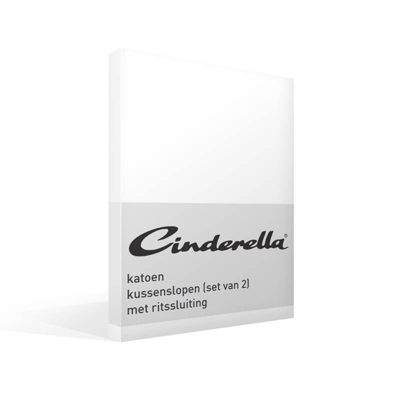 Cinderella katoen kussenslopen (set van 2)
